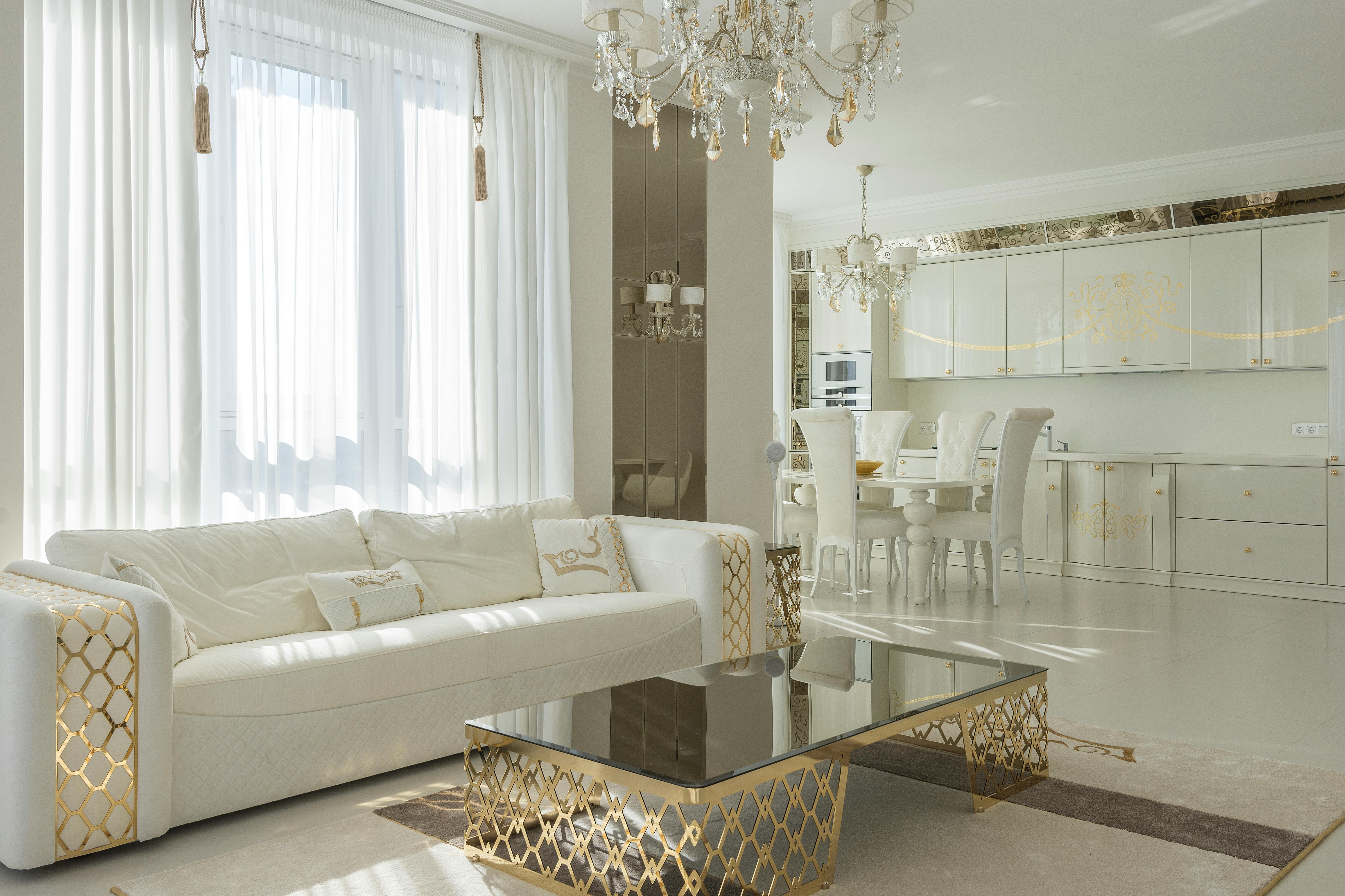 Elegant living room furniture