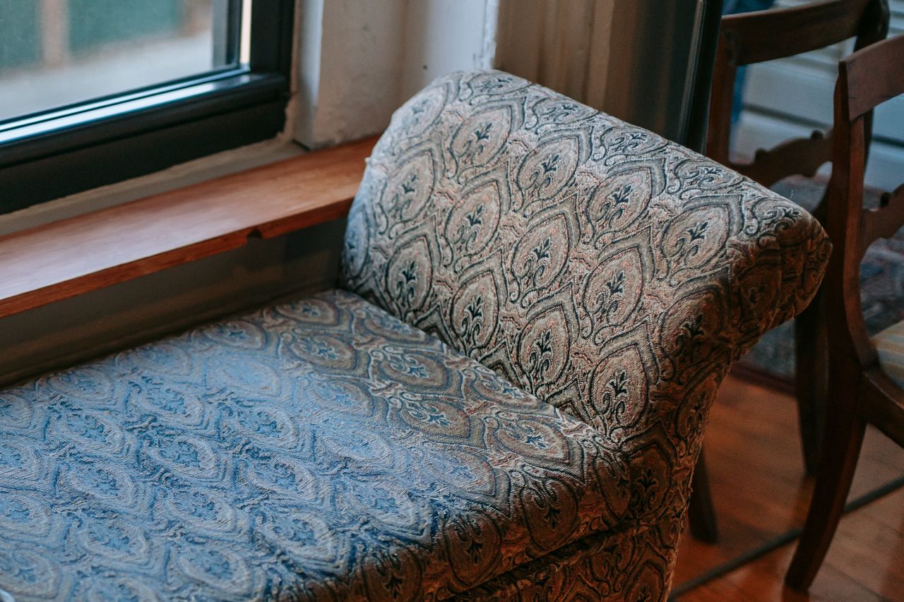Ottoman and bench reupholstery