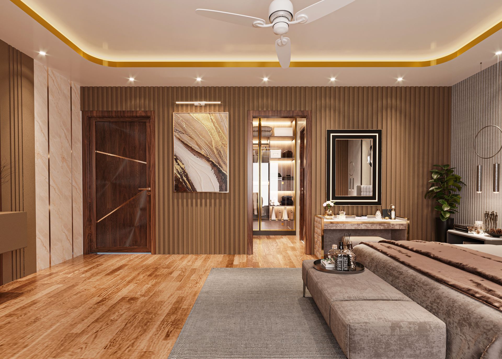 Premium sliding wardrobe bedroom